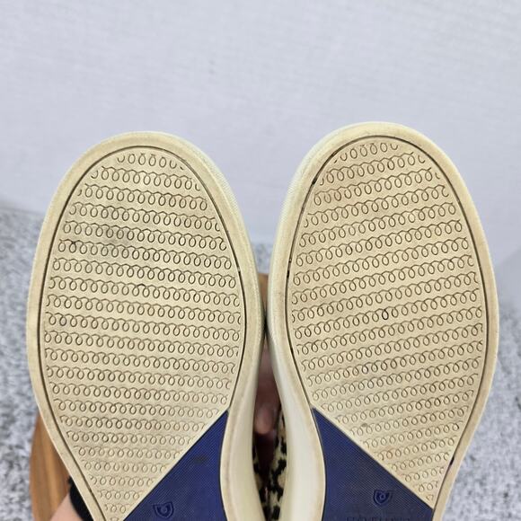 Rothy's The Original Slip On Sneaker Little Desert Cat Leopard Print Women 7 - Picture 11 of 15